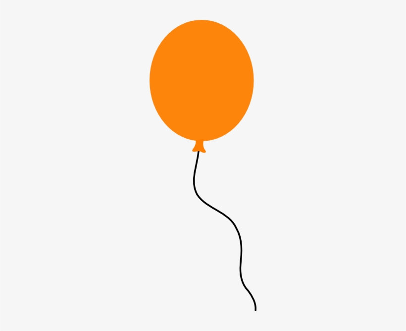 How To Set Use Orange Balloon Svg Vector, transparent png #1276123