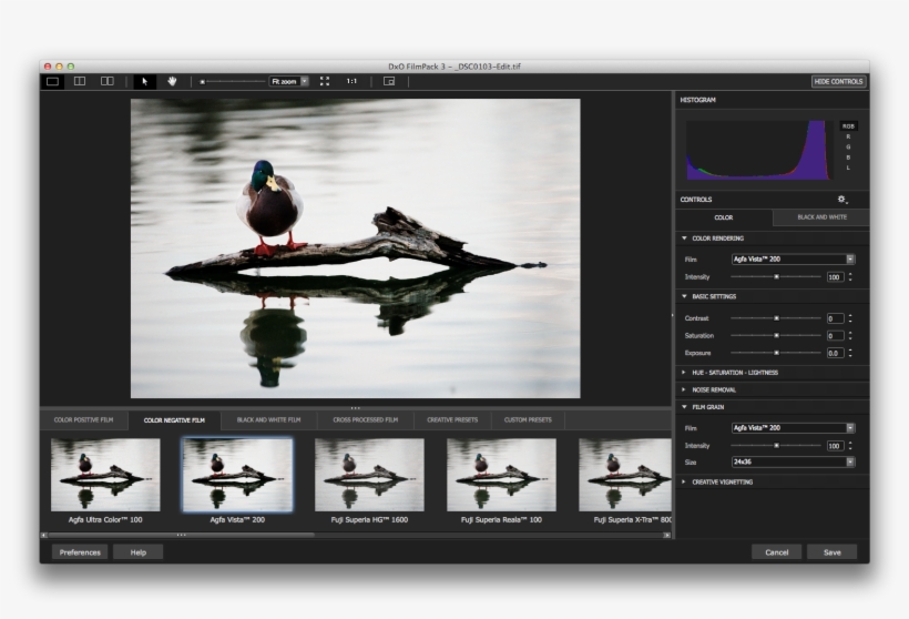 The Dxo Filmpack Interface - Dxo Film Pack, transparent png #1276160