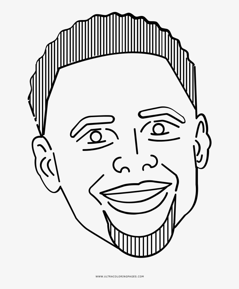 Stephen Curry Basketball Player Coloring Pages Coloring - Drawing Curry