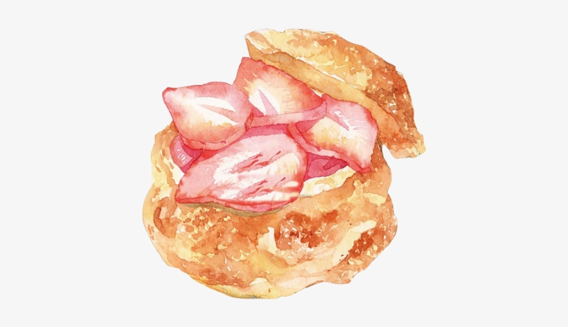 Juice Painting Bread - Drawing, transparent png #1276391