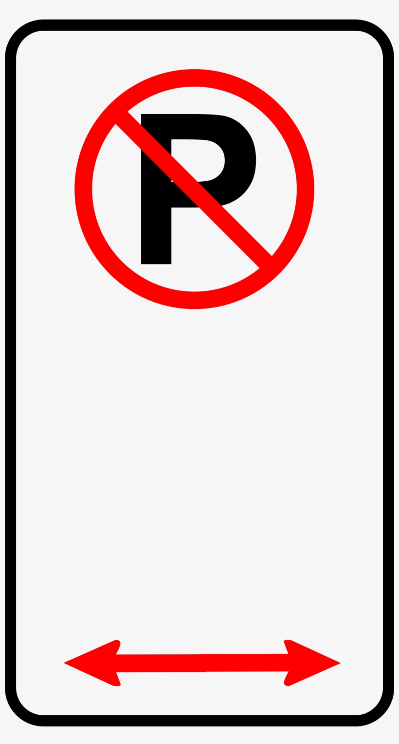 This Free Icons Png Design Of Sign-no Parking Zone, transparent png #1277116