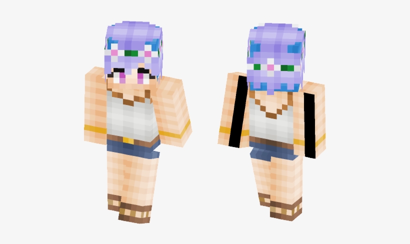 Flower Crown Girl - Cartoon, transparent png #1277144