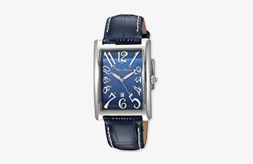 Piccolo Data Blue - Ritmo Mvndo 021l Stainless Steel & Leather Quartz, transparent png #1277182