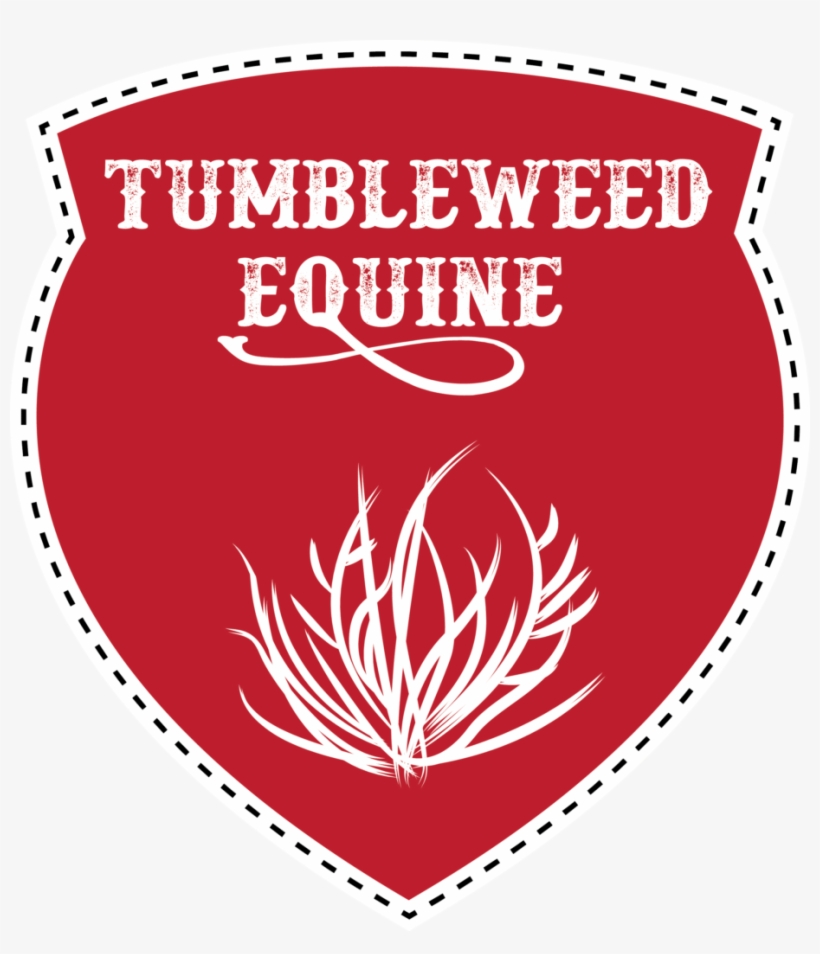 Tumbleweed Equine Logo Black With Red Fill - Pinky Star Tattoos Tacos Tequila Goth Rocker Tatted, transparent png #1277183