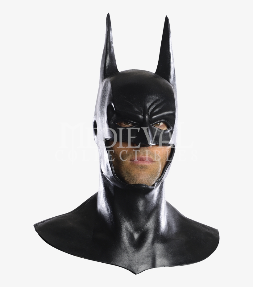 Arkham Deluxe Batman Latex Cowl - Batman Dark Knight Mask, transparent png #1277305