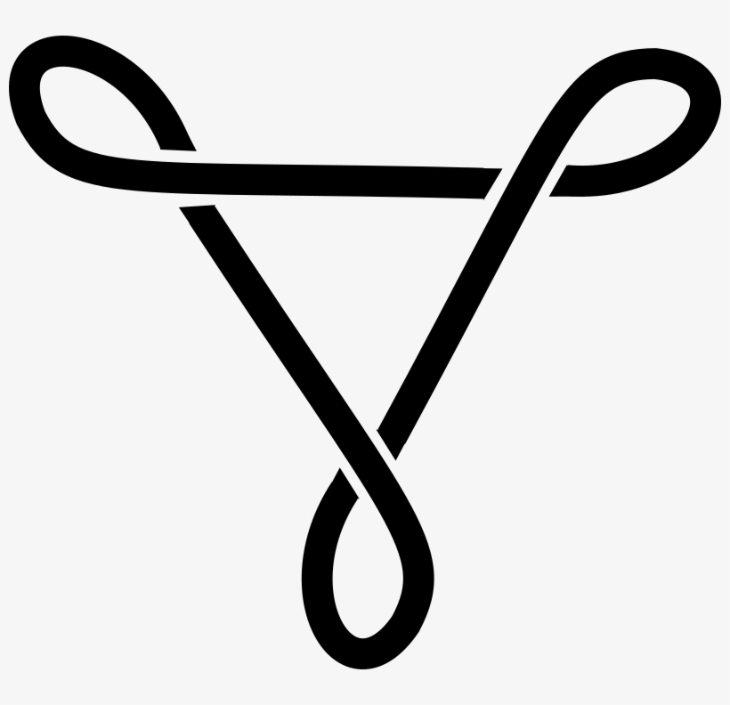 Free Vector Triangle Rotated Clip Art - Black And White Shape, transparent png #1277471