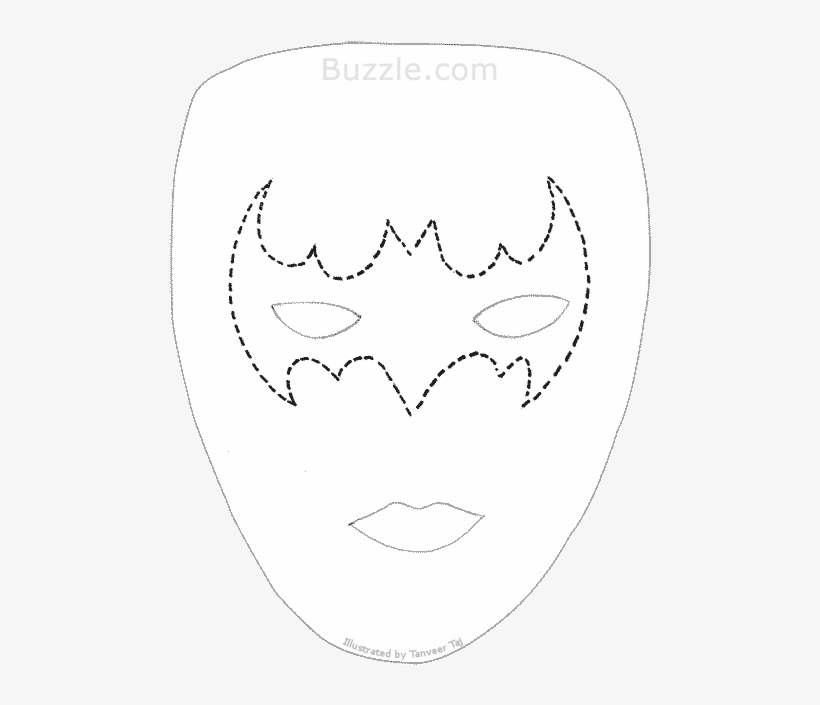 Com Printable Templates - Moldes Para Pintacaritas Para Imprimir, transparent png #1277811