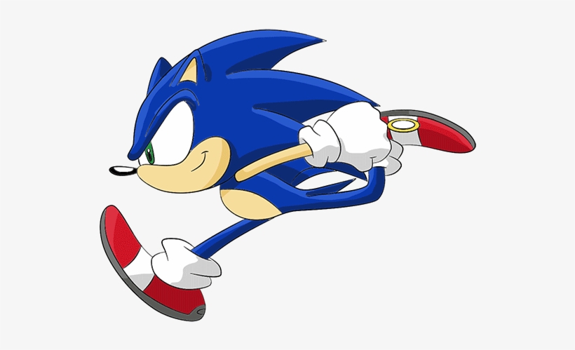 Transparent Snow Falling Gif Download - Sonic The Hedgehog Running, transparent png #1277979