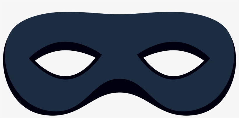 Burglar Mask - Robber Mask Png, transparent png #1278000