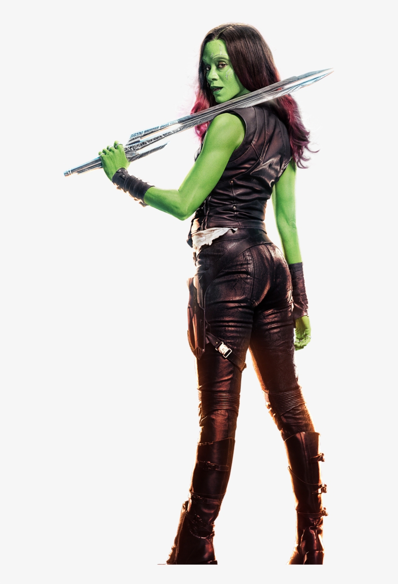 Vol 2 Gamora - Guardians Of The Galaxy Vol.1&2 Blu-ray, transparent png #1278433