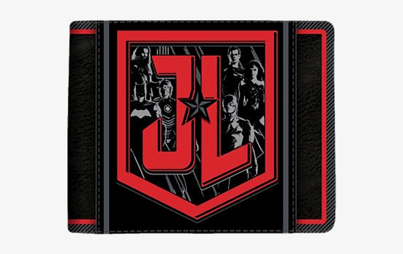 Justice League Logo Black Wallet - ステッカー C, transparent png #1278434