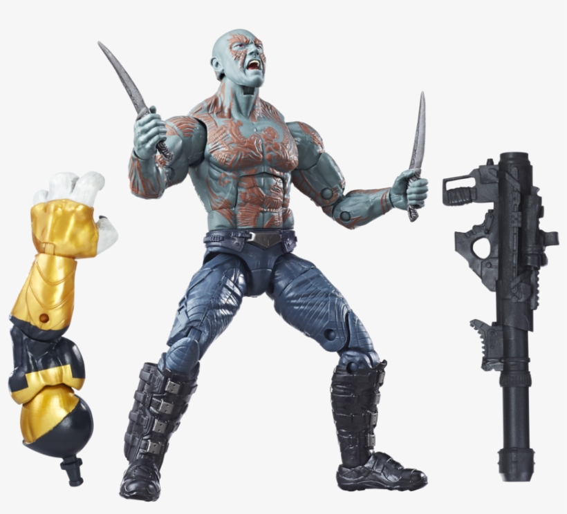 Hasbro Introduces New Marvel Lines - Marvel Legends Guardians Of The Galaxy Vol 2 Drax, transparent png #1278491