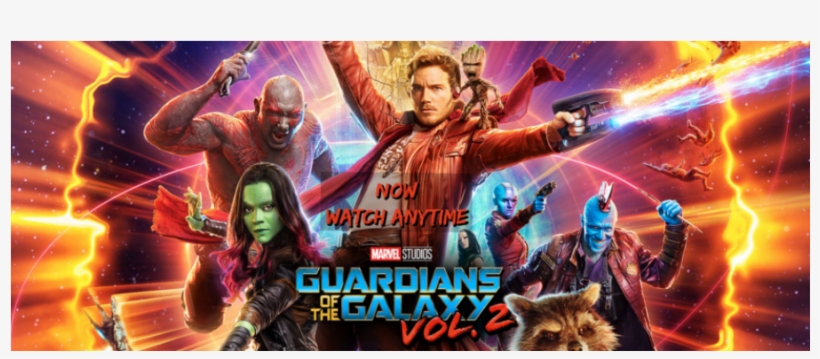 Guardians Of The Galaxy Vol 2 On Bluray - Guardians Of The Galaxy 2 Official Movie Poster, transparent png #1278607