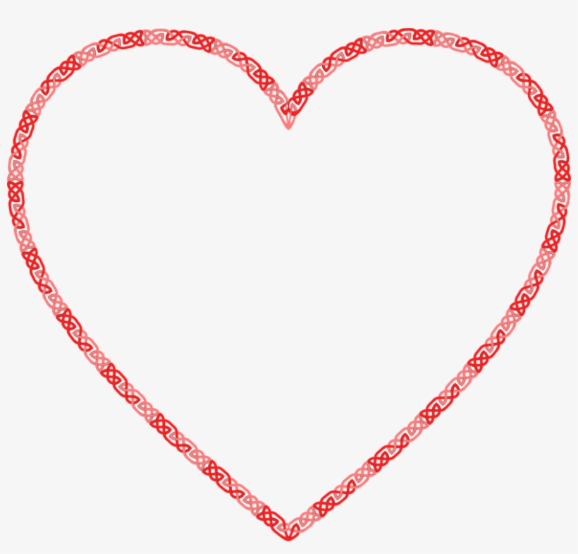 Vector Clip Art Of Decorative Heart Shape - Clipart De Coração, transparent png #1278677