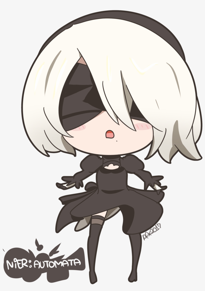 Nier - Automata 2b - Tf2 2b, transparent png #1278839