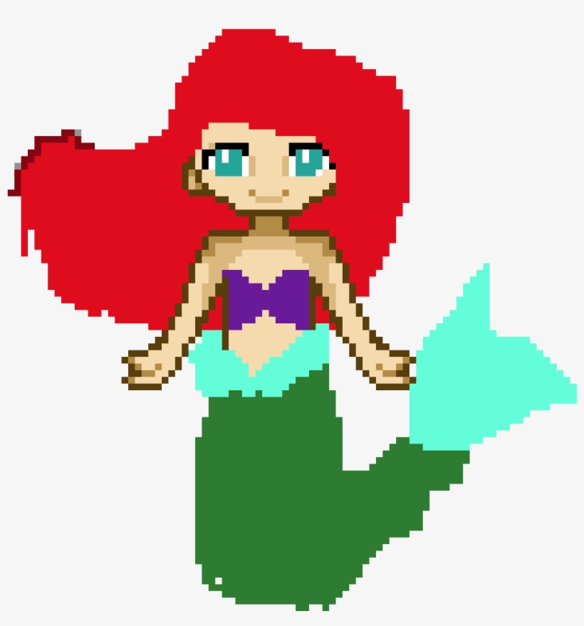 The Little Mermaid - Cartoon, transparent png #1279008