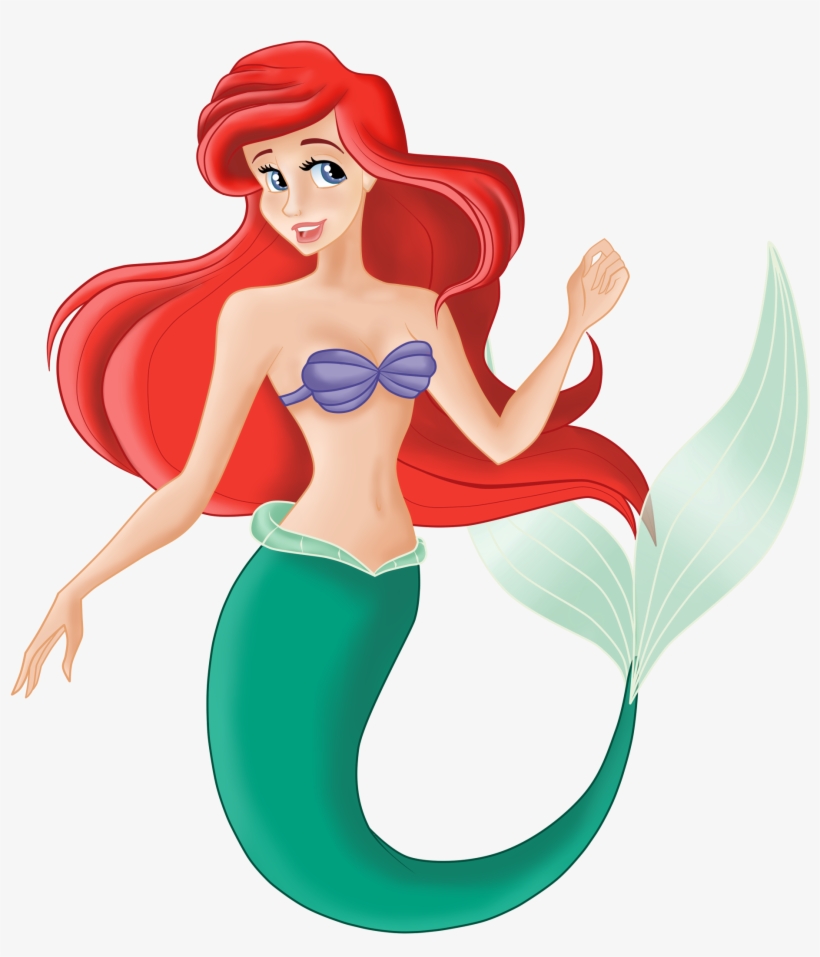 Ariel The Little Mermaid N2 - La Petite Sirène Dessin Couleur, transparent png #1279033