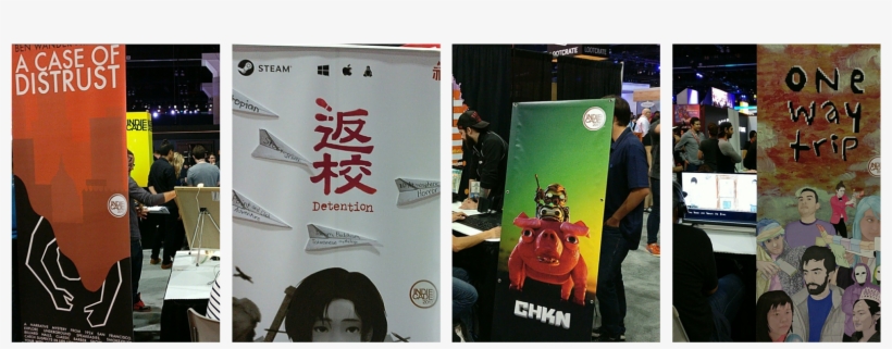 Some Of The Games From Indiecade - Banner, transparent png #1279085