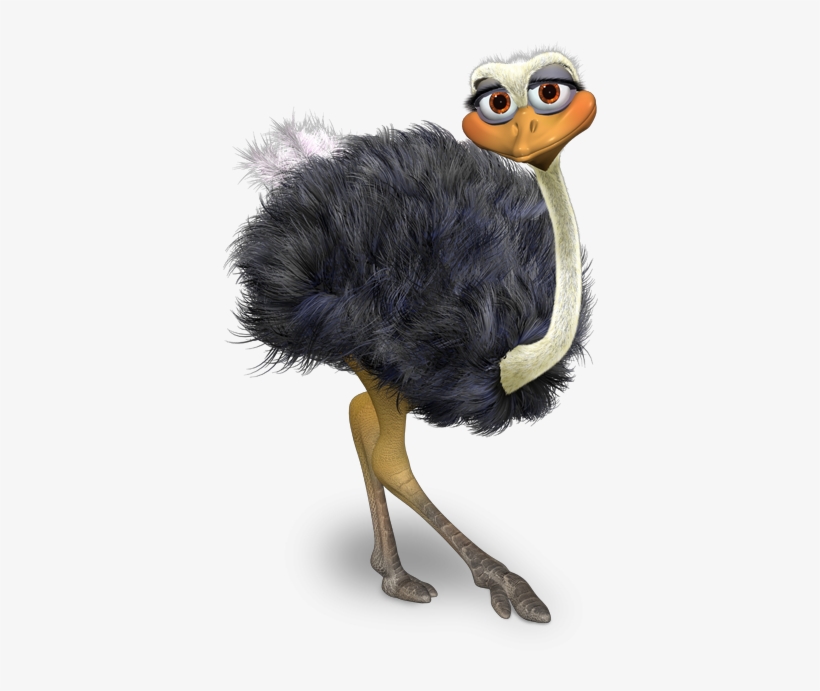 Ostrich-592x824 - Wikia, transparent png #1279172
