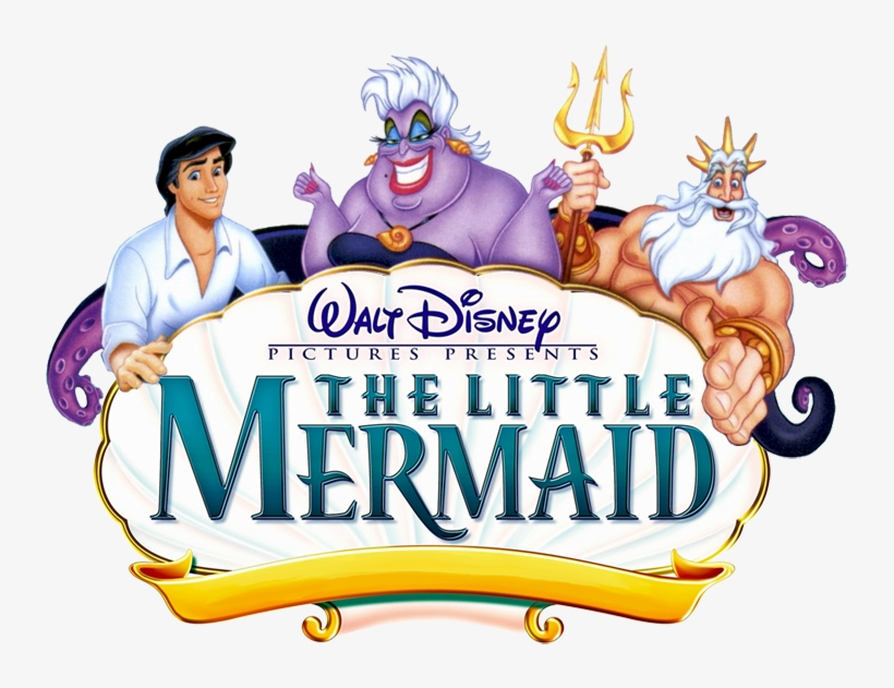 Little Mermaid Jr Clip Art - Disney's The Little Mermaid Logo Png, transparent png #1279316