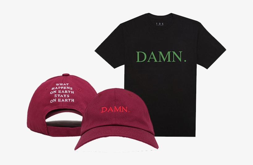 Save Kendrick Lamar's 'damn - Baseball Cap, transparent png #1279863