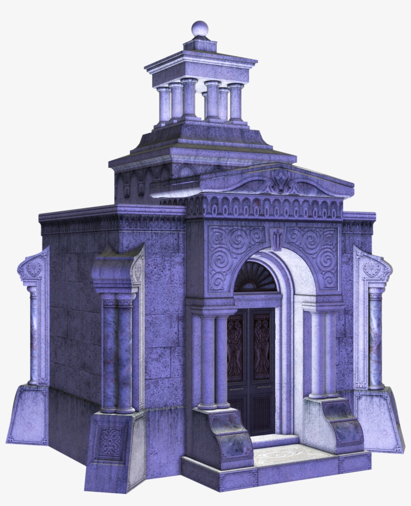 Spooky Mausoleum Clipart Png - Chapel, transparent png #1279950