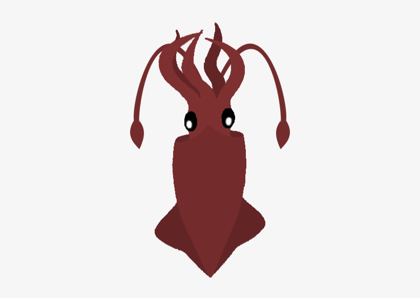 Giant Squid - Illustration, transparent png #1280090