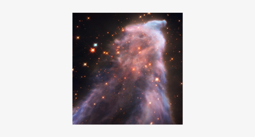 Ic 63 Ghost Nebula - Nebula, transparent png #1280246