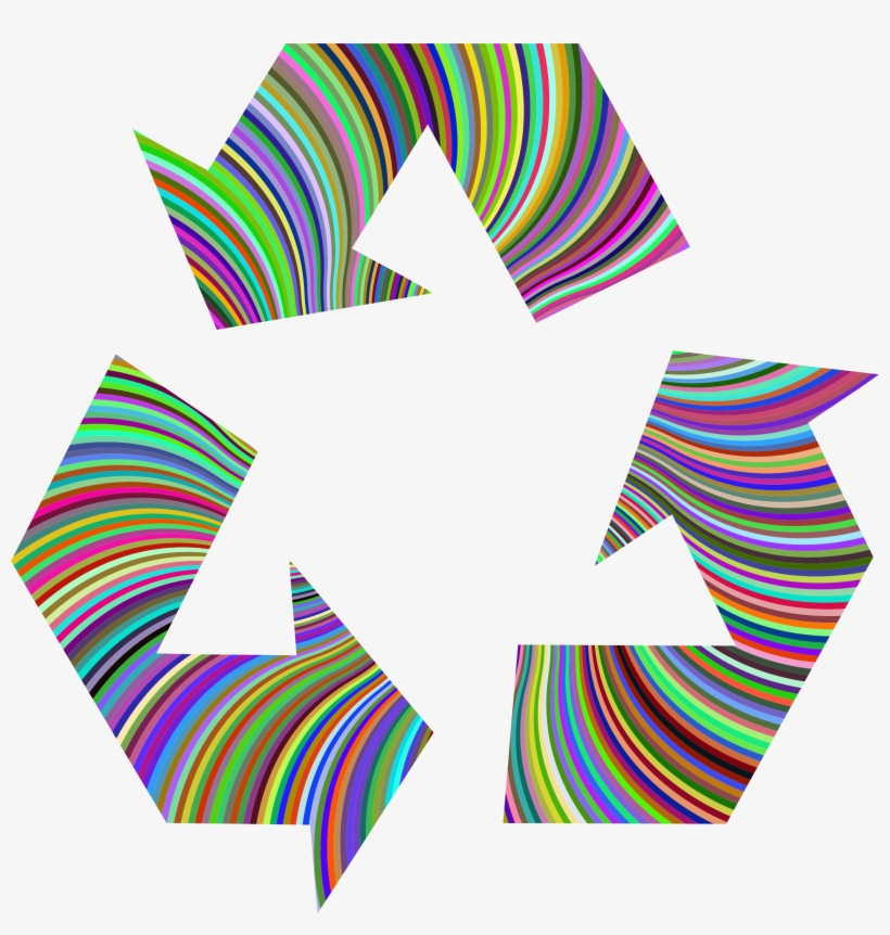 This Free Icons Png Design Of Prismatic Recycling Symbol, transparent png #1280312