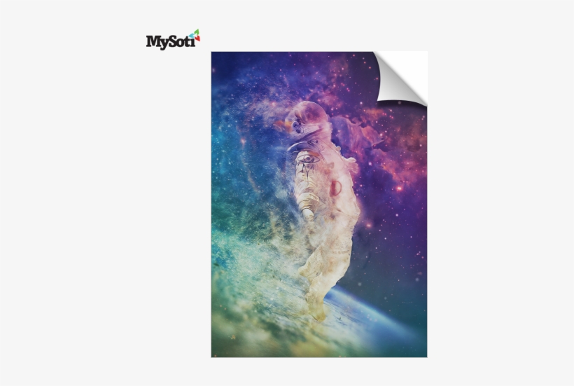 Product Blog - Astronaut Dissolving Through Space Iphone & Ipod, transparent png #1280459