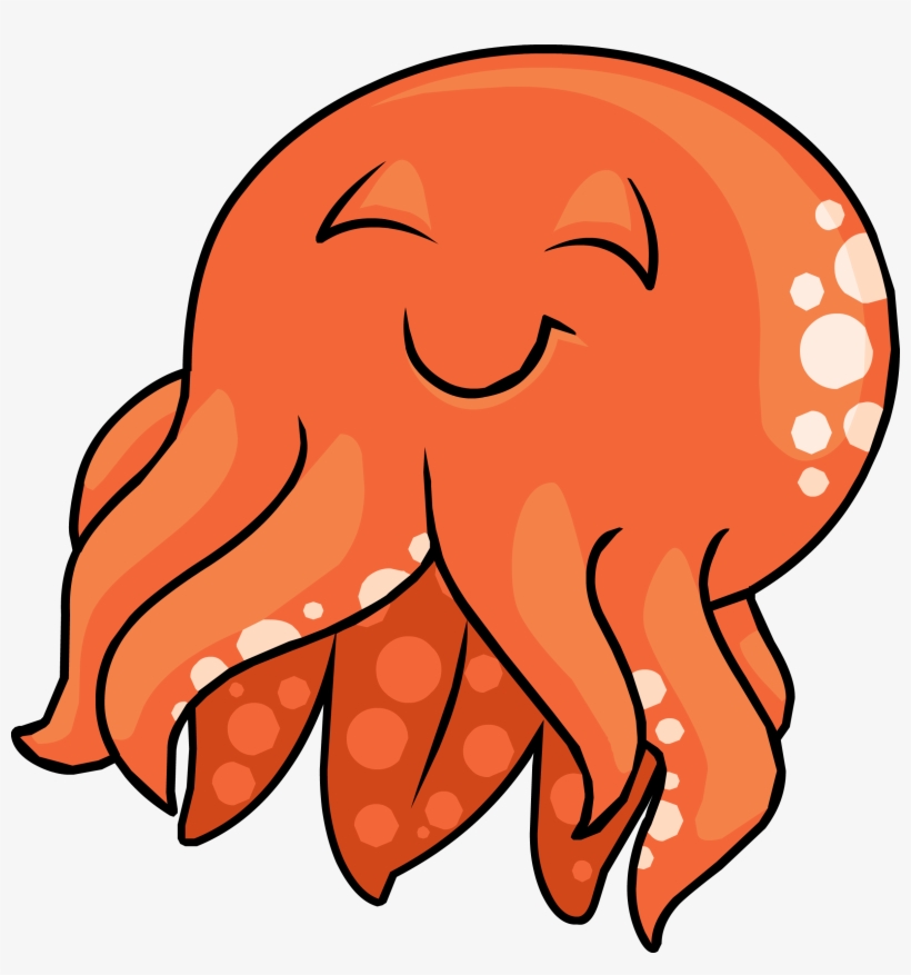 Mini Squid Lid - Club Penguin Squid Lid, transparent png #1280578