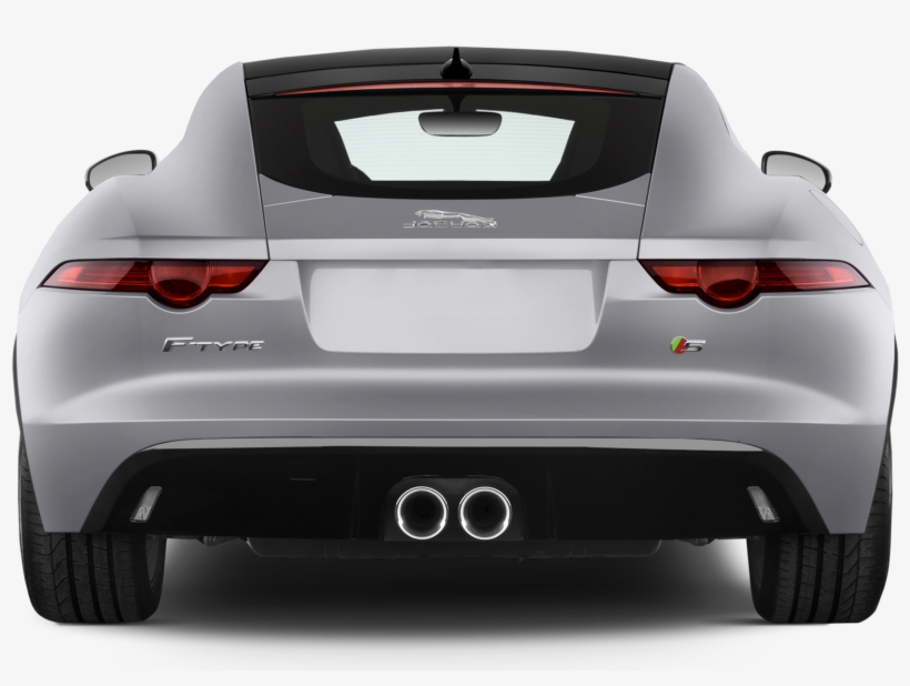 Rear Clipart Jaguar Car - Jaguar F Type 2017 Back, transparent png #1280652