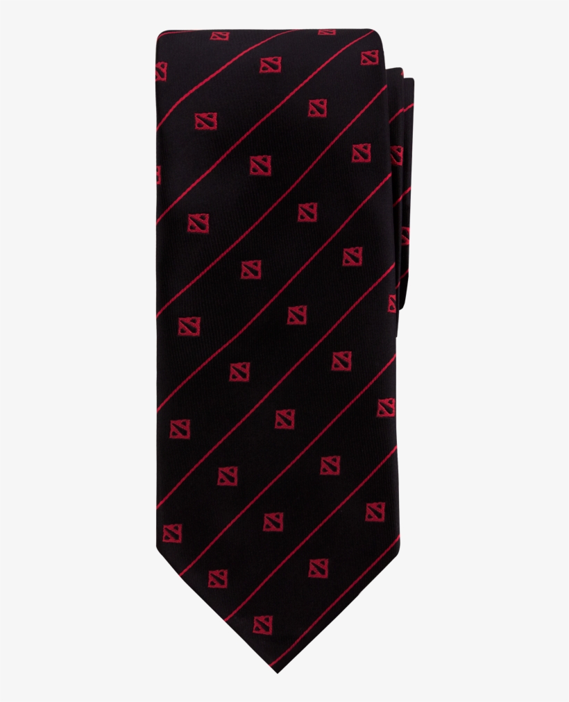 Dota 2 Jacquard Skinny Neck Tie - Necktie, transparent png #1280679
