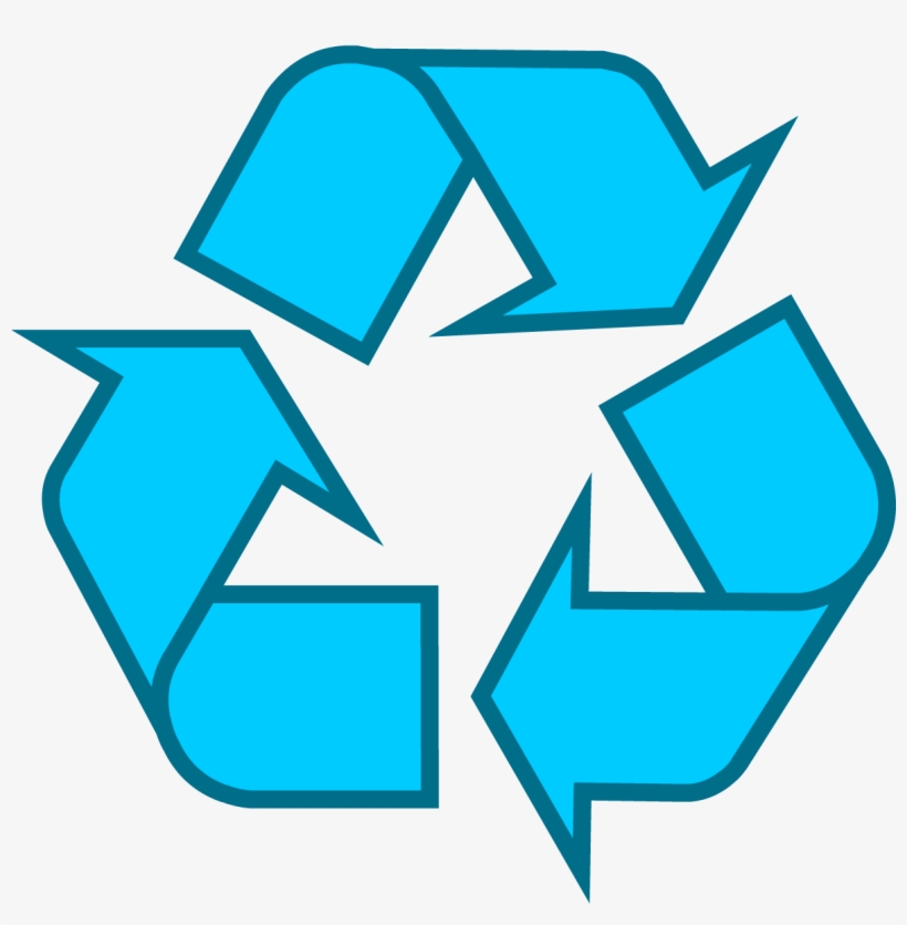 Download Recycling Symbol - Reduce Reuse Recycle Diagram, transparent png #1280746