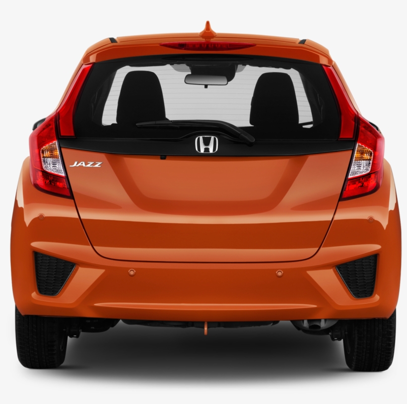 Honda Jazz - Honda Jazz Rear View, transparent png #1280979