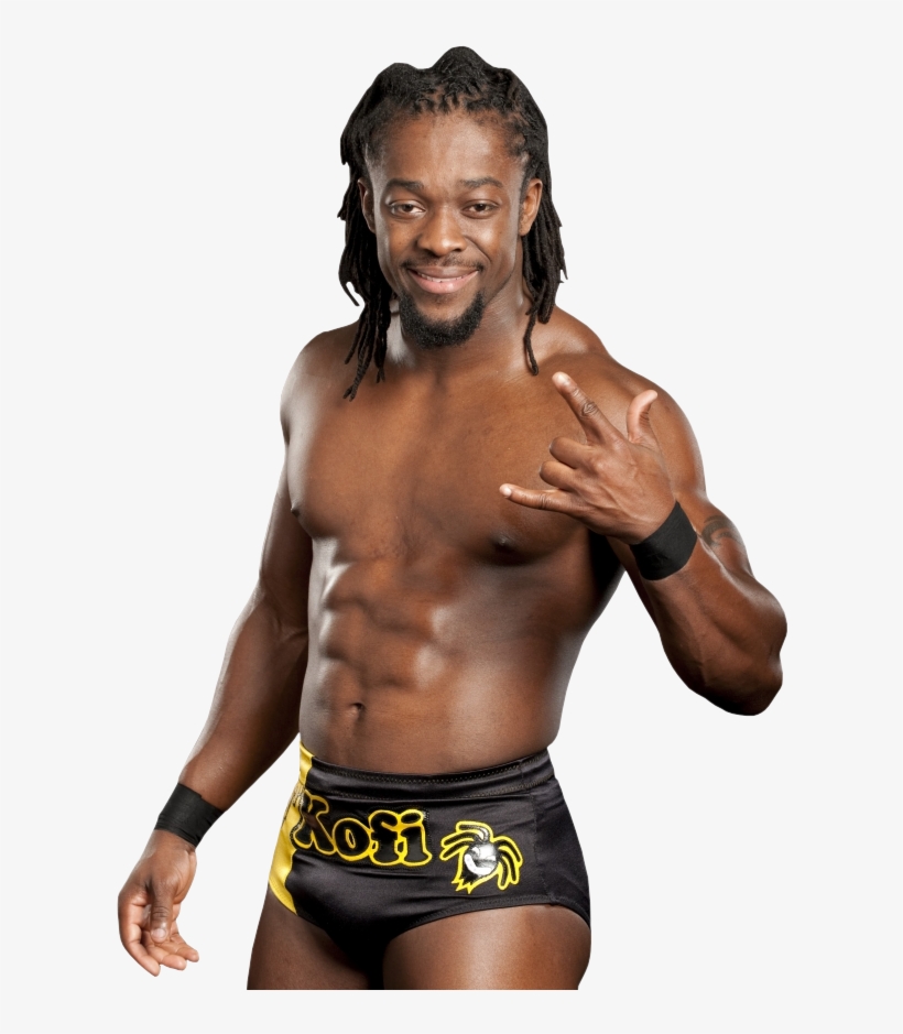 Kofi Kingston Jerry The King Lawler, Zack Ryder, Tyson - Kofi Kingston Png, transparent png #1281164