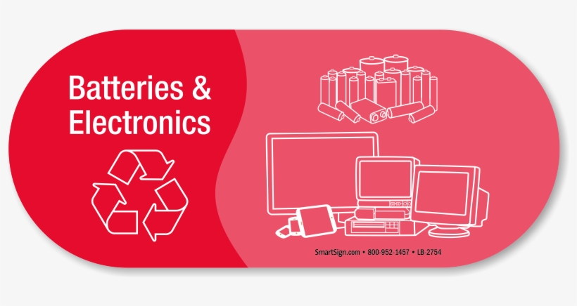 Zoom, Price, Buy - Recycling Batteries Symbols, transparent png #1281377