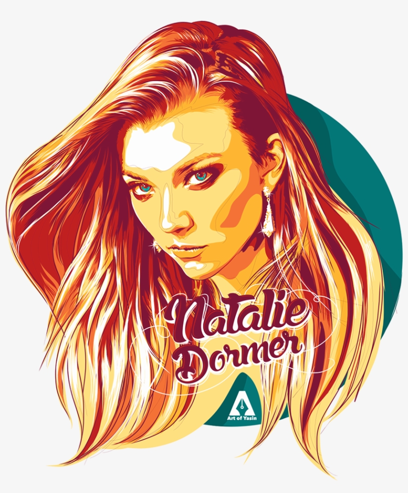 Natalie Dormer - Illustration, transparent png #1281492