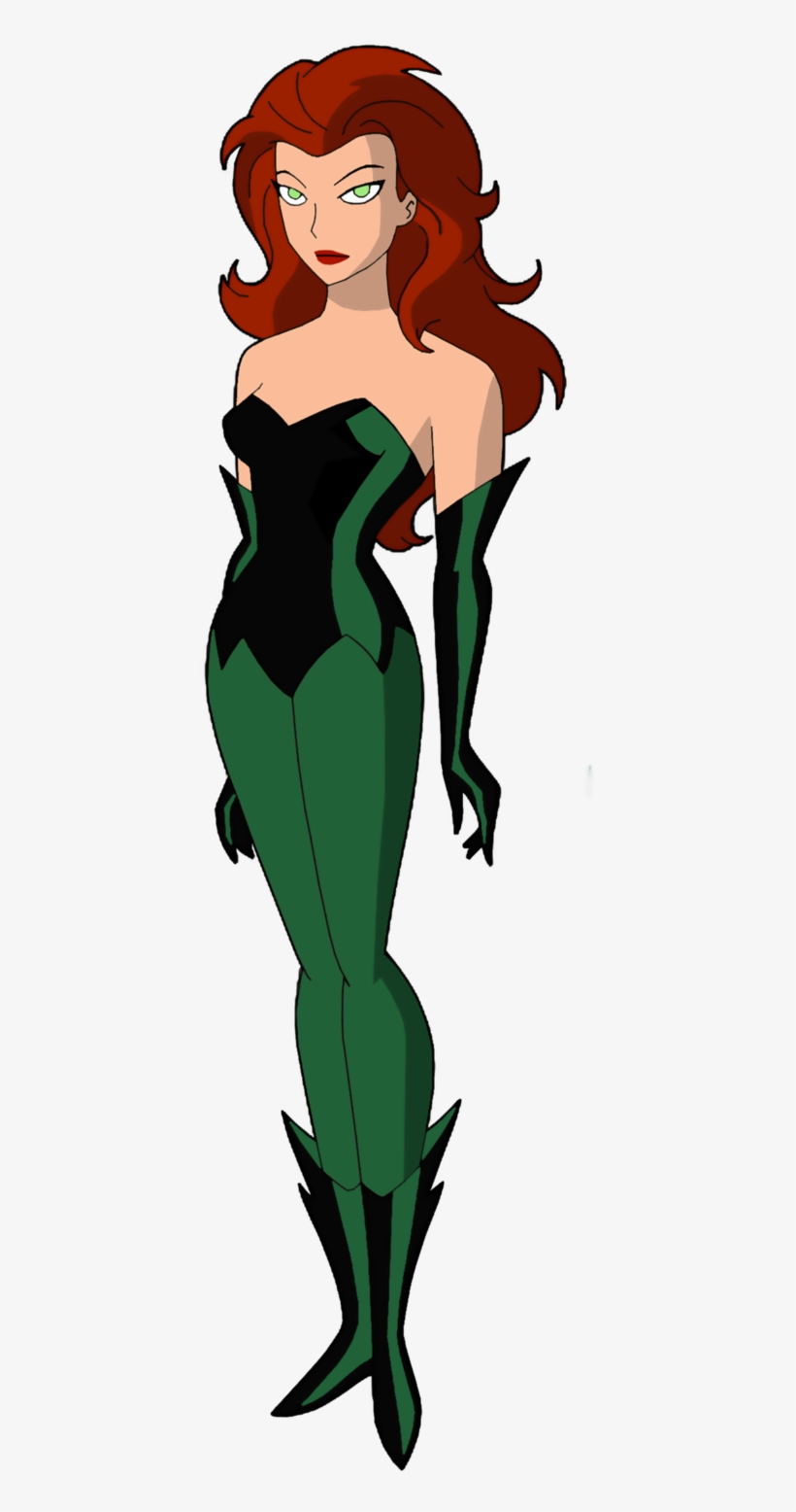 Poison Ivy Bruce Timm Style New Look By Noahlc - Bruce Timm Poison Ivy, transparent png #1281521