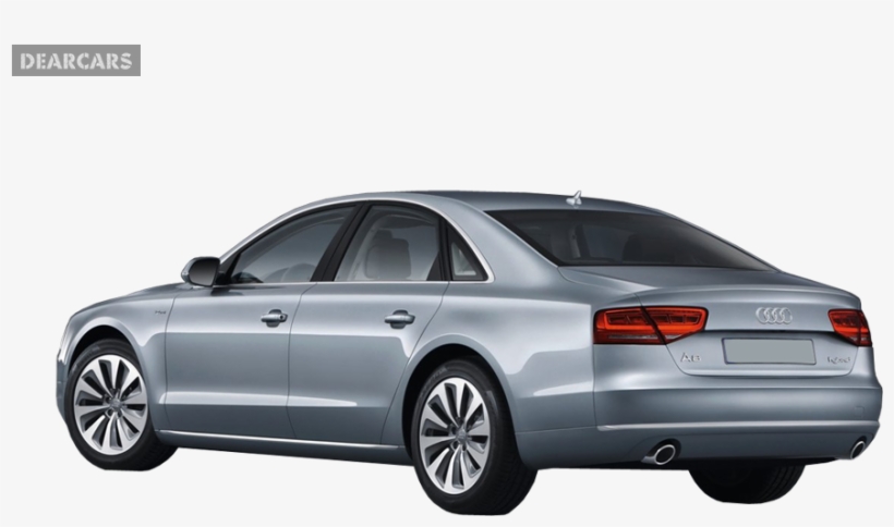 Audi A8 / Sedan / 4 Doors / 1994 2013 / Back Left View - Audi A8 Back Png, transparent png #1281561