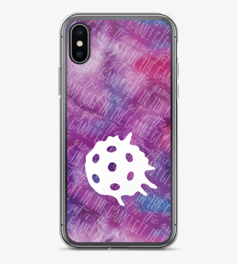 Splash Watercolor Pickleball Iphone X Case - Mobile Phone, transparent png #1281669