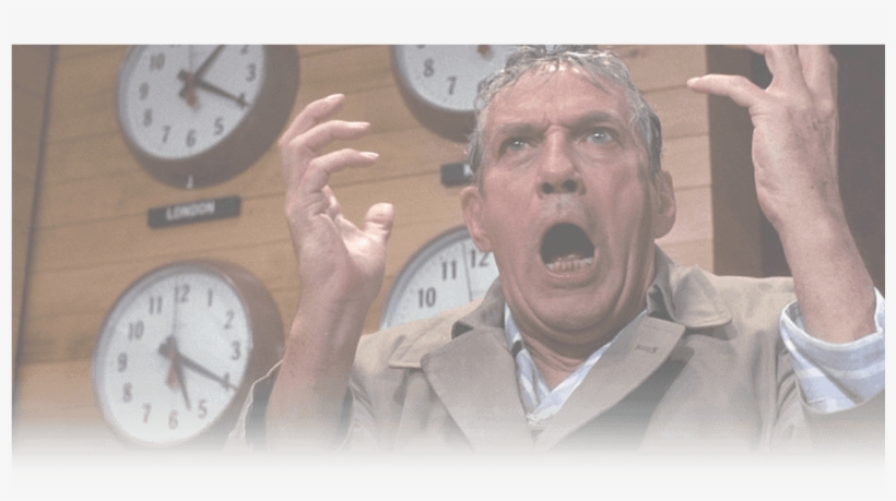 Network, Peter Finch, 1976, transparent png #1281672