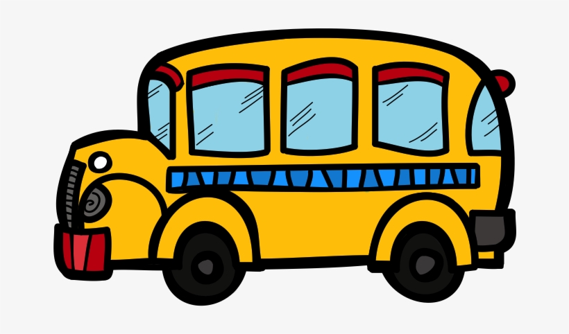 School Bus Clipart - Bus Clipart, transparent png #1281695