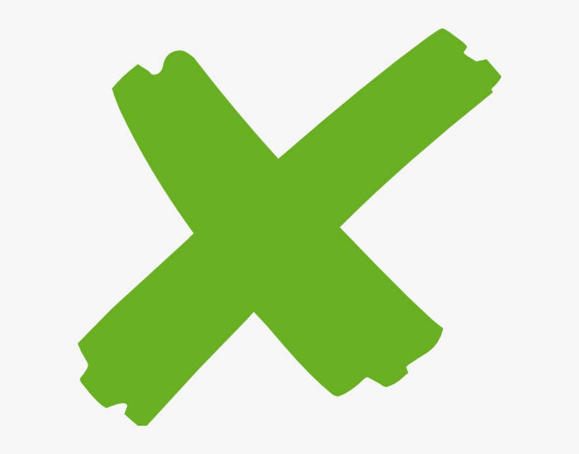 Picture Free Mark Green Clip Art At Clker Com - Treasure Map X, transparent png #1281862