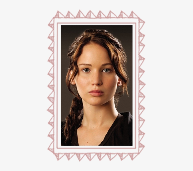 Katniss Everdeen - White Hair On Olive Skin, transparent png #1281886