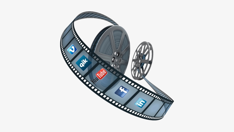 Socialvideo - Film Reel, transparent png #1281924