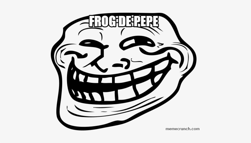 Frog De Pepe - Shut Up And Dance Black Mirror Face, transparent png #1282185