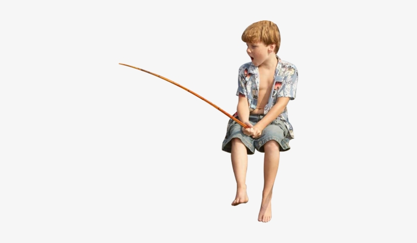 If You Want To Catch More Fish, You Need The Best Gear - Boy Fishing Png, transparent png #1282313