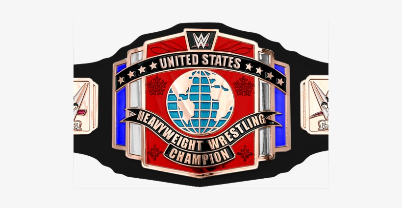 The Leather Strap Being Different Colors Or The Plate Wwe Belts United States Championship Free Transparent Png Download Pngkey