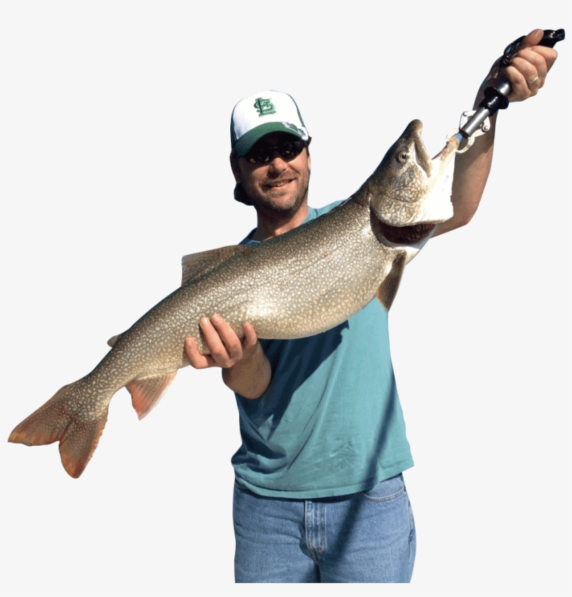 Catch Lake Trout - Fishing Png, transparent png #1282609